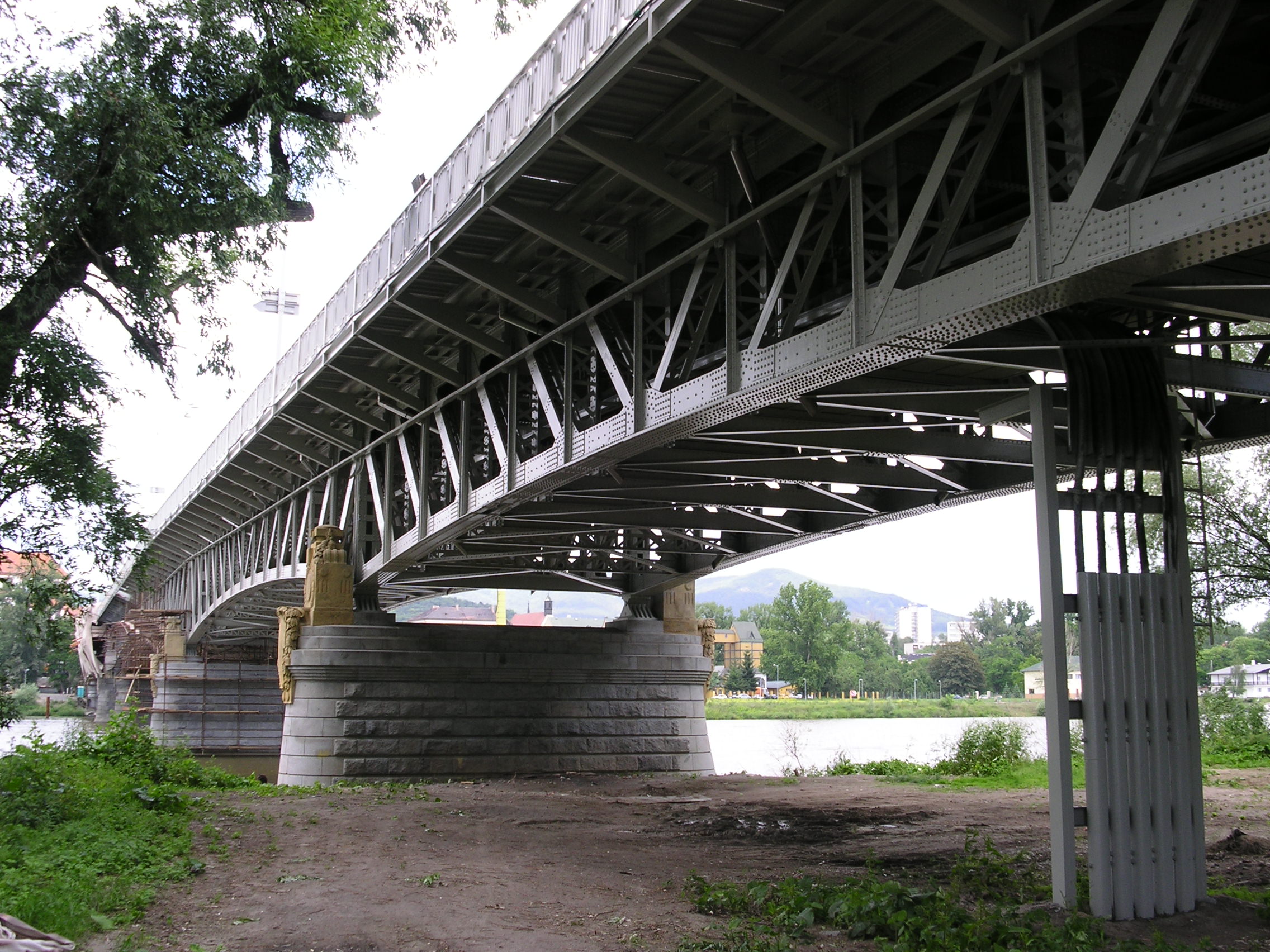 Renovace silničního mostu ŘSD Litoměřice